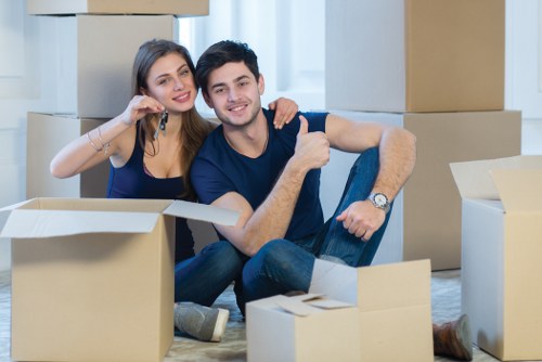 Man and van service helping with a home move in Swiss Cottage
