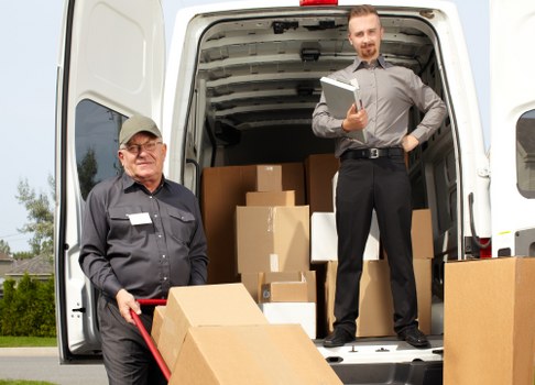 Removal truck hire for local moves in Swiss Cottage with nearby apartment buildings