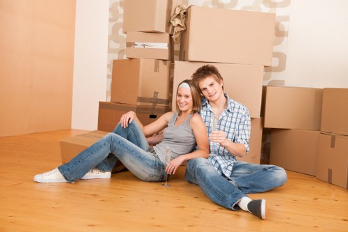Preparation checklist and moving supplies for a Swiss Cottage relocation