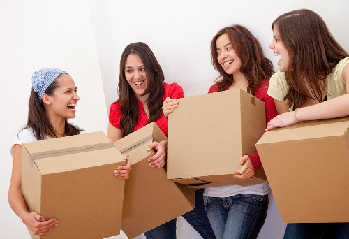 Packing service handling apartment access and move logistics in Swiss Cottage