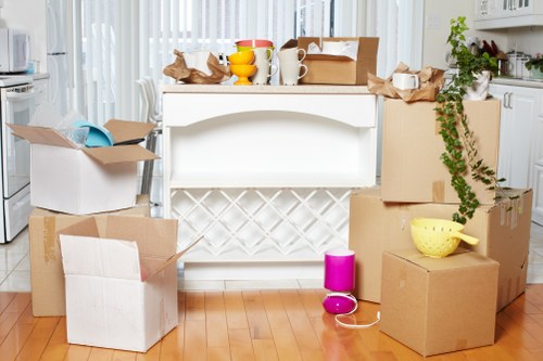 Packing, loading, and transport for a Swiss Cottage office move